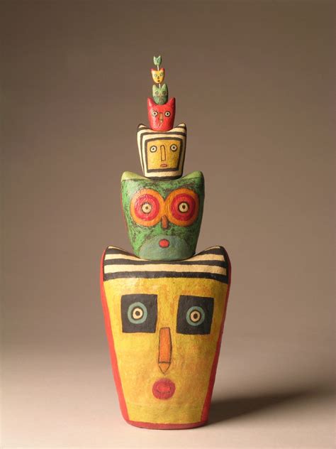 Lisa Smith Ceramics—face jars