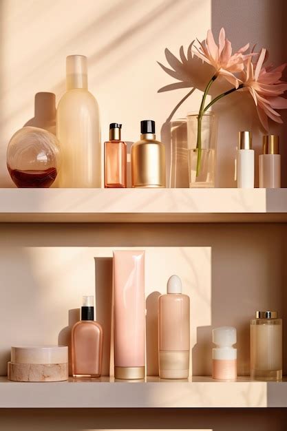 Luxury Beauty Shelf Display Advertising Pictures | Freepik