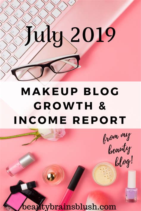 Eighth Month Blog Growth and Income Report - BeautyBrainsBlush