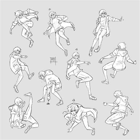 Sketchdump December 2019 [Child poses] by DamaiMikaz on DeviantArt