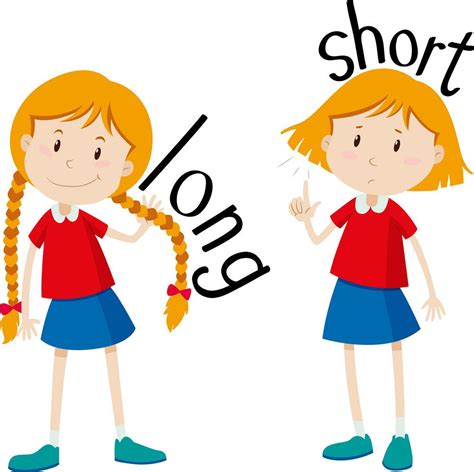 Long Short English Worksheets For Kids, English Lessons For Kids ...