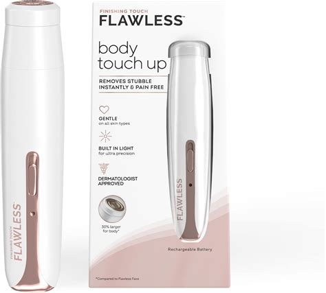 Amazon.com: Finishing Touch Flawless Body Touch Up, Electric Razor for ...