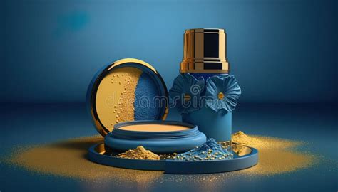 Elegant Beauty Product Display Stand for Showcasing Luxury Cosmetics ...