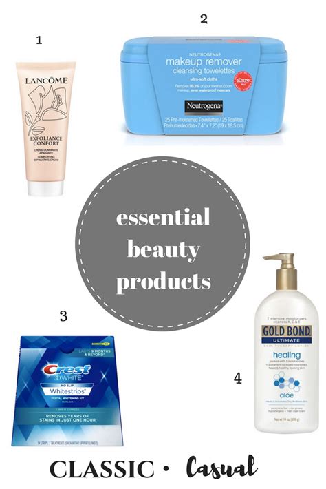 My ESSENTIAL Beauty Product Recommendations | Classic Casual Home