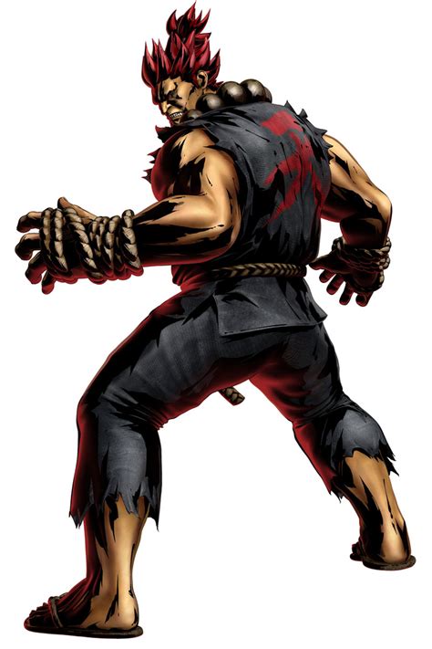 Akuma Official Render from Marvel vs. Capcom 3 | Game-Art-HQ