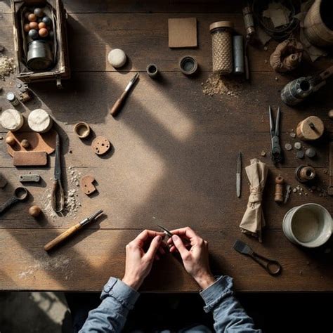 Free Artisanal Leather Crafting Image | Download at StockCake