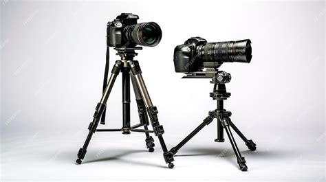 Premium AI Image | A photo of a tripod and camera setup
