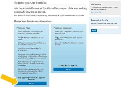 Artist Portfolio Guide - Create your Online Artist Portfolio - Artists ...