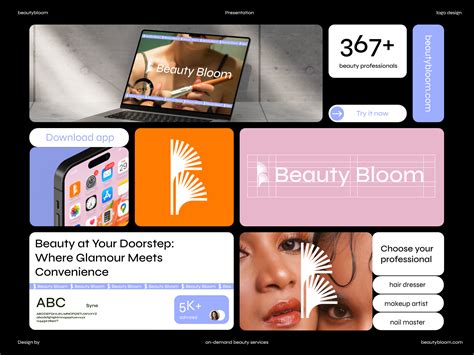 Visual Identity for Beauty Products App by QClay on Dribbble