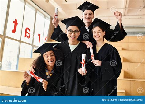A Diverse Group of Students in Stock Image - Image of caucasian ...