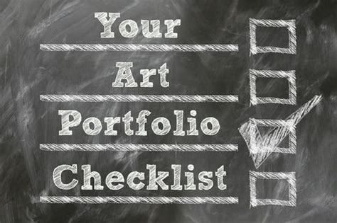 Your Art Portfolio Checklist | Artsy Shark | Inspiring Artists to Build ...