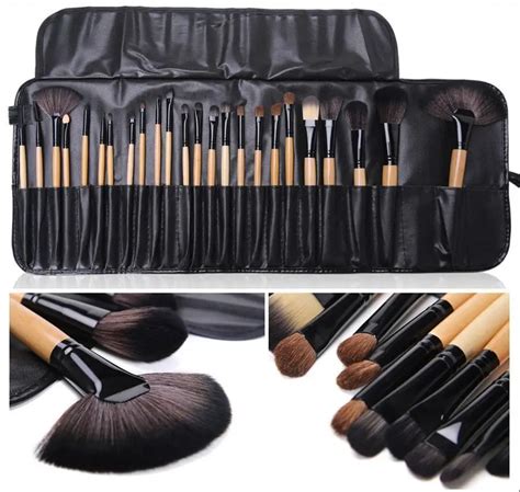 10 Sets/lot 24Pcs Soft Professional Makeup Brushes Foundation Makeup ...