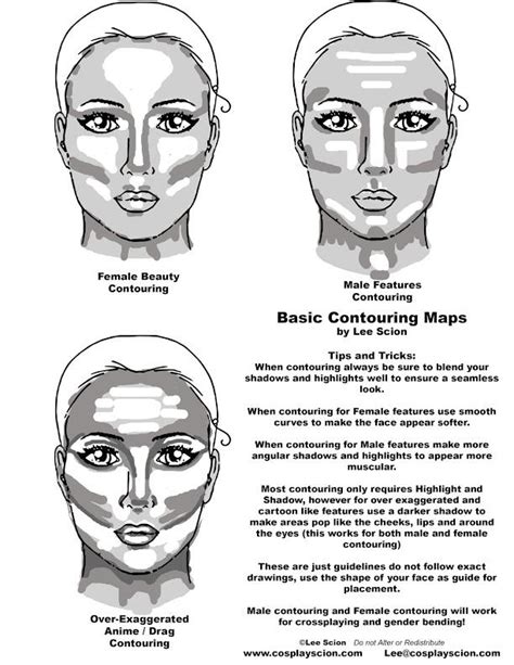 Basic Makeup Contouring by The-Cosplay-Scion on DeviantArt
