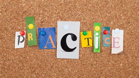 There is no POOF! Only Practice