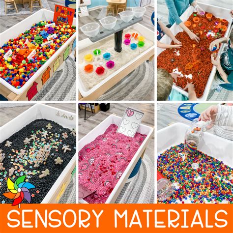 Sensory Table Materials