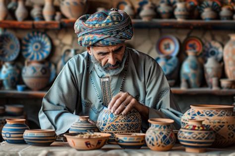 Premium Photo | Artisan Crafting Traditional Pottery