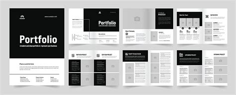 Elegant Portfolio Layout PNG Transparent Images Free Download | Vector ...
