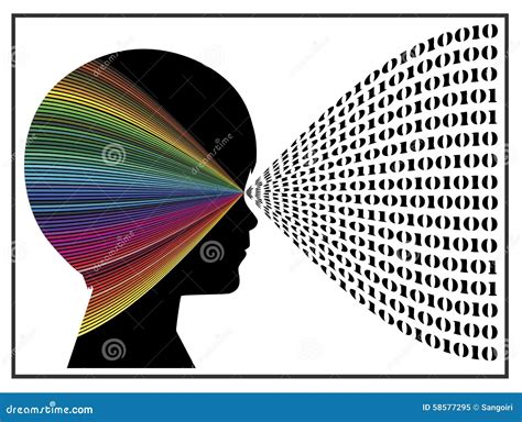 Visual Perception stock illustration. Illustration of development ...