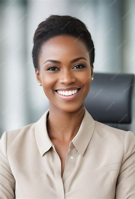 Premium Photo | Confident African Professional Woman in Corporate ...