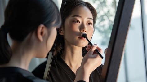 Free Applying Makeup Carefully Image - Beauty, Makeup, Reflection ...