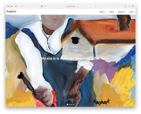 20 Best Artist Portfolio Websites (Examples) 2025 - Colorlib