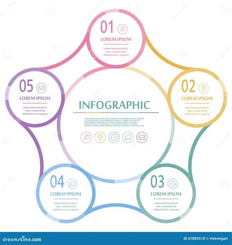 Elegant infographic design stock illustration. Illustration of element ...