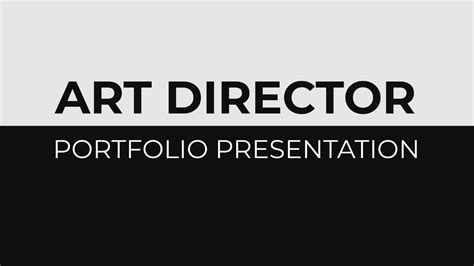Free Portfolio Presentation Templates to Customize Online