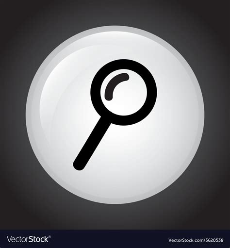 Magnifying glass design Royalty Free Vector Image