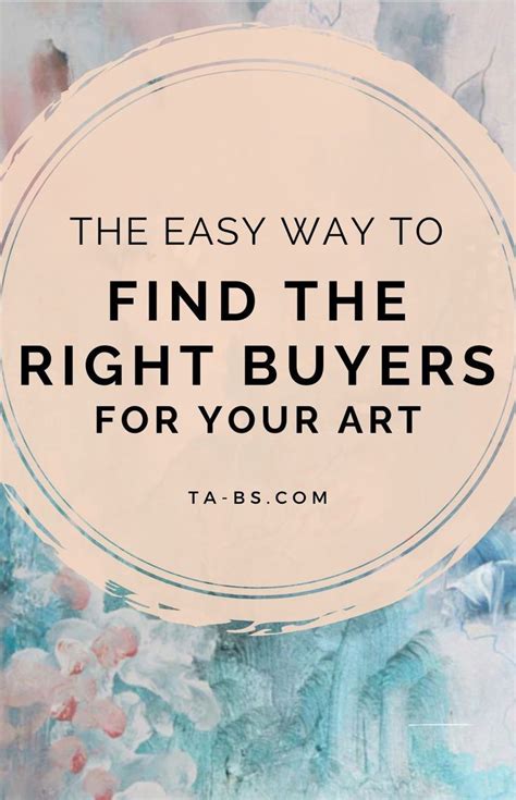 3 Ways to Find More Buyers for Your Art So You Can Become a ...