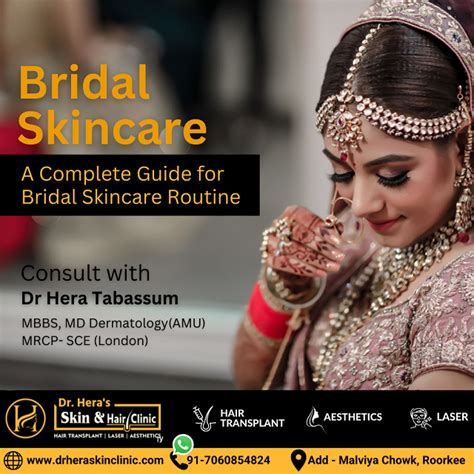 A Complete Guide for Bridal Skincare Routine