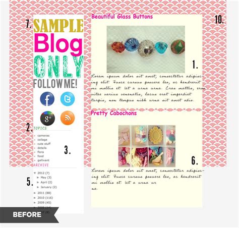 10 Blog Layout Tips - A Beautiful Mess