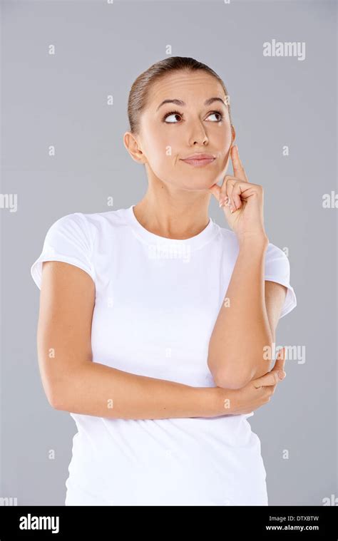 Thoughtful woman woman hi-res stock photography and images - Alamy