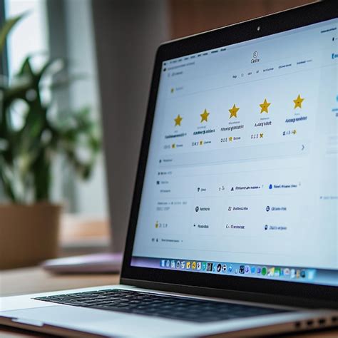 A closeup of a product page with customer reviews and ratings ...