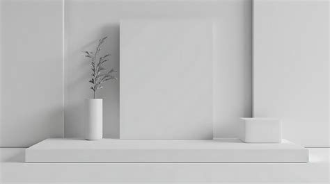 Premium Photo | A simple and elegant product display scene