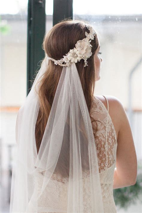 Unique bridal headpieces and veils | Veil hairstyles, Wedding veils ...