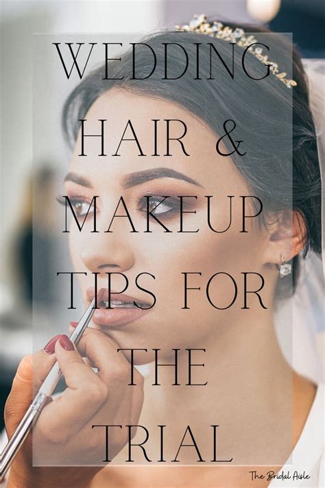 What key elements ensure my bridal hair & makeup trial perfectly translates to my wedding day?