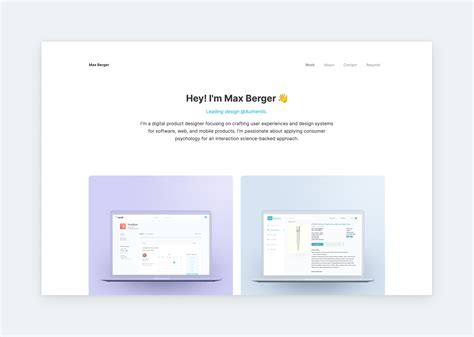 14 Fantastic Professional Portfolio Examples - UXfolio Blog