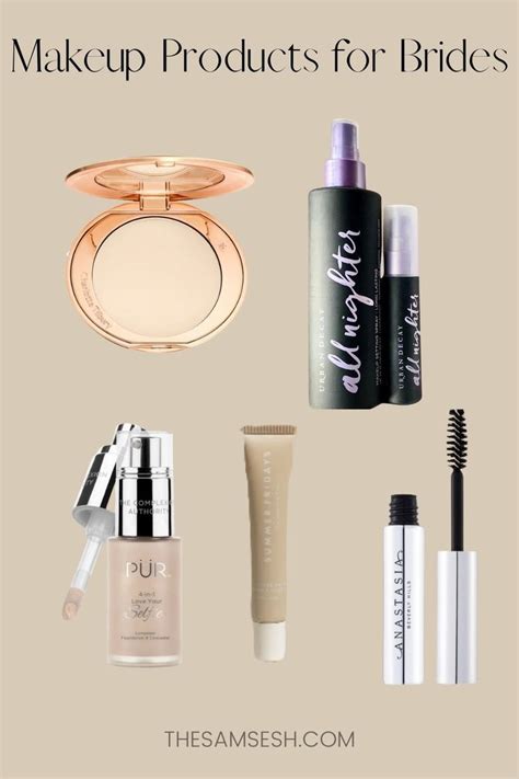 Best Bridal Makeup Products