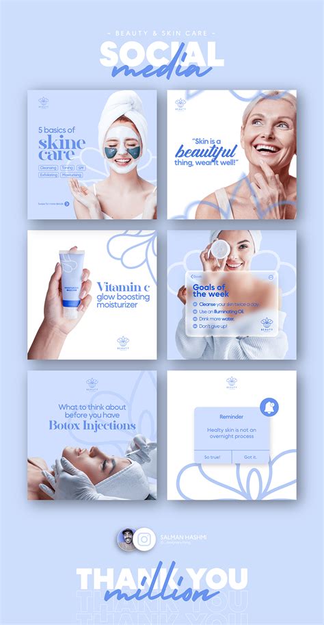 Social Media - Skin care &amp; Beauty | Behance