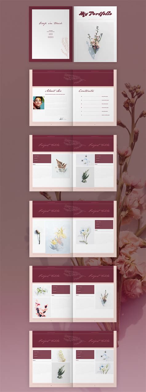 My Art Portfolio Layout on Behance