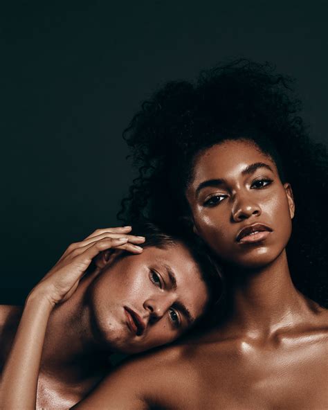 Beauty editorial on Behance