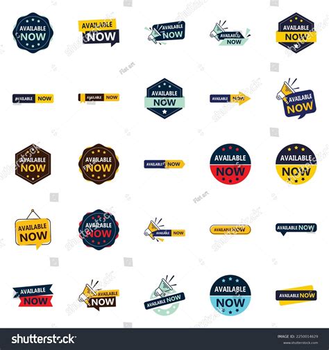 Create Cohesive Brand Identity Available Now Stock Vector (Royalty Free ...