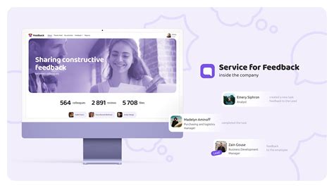 Feedback / Brand Identity &amp; Interface on Behance