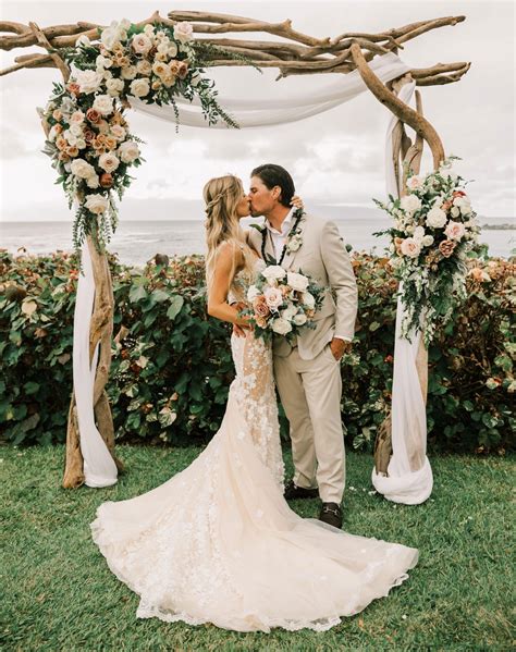Christina Hall and Josh Hall Have Intimate Maui Wedding Celebration