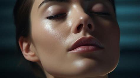 Premium AI Image | closeup of a child's face