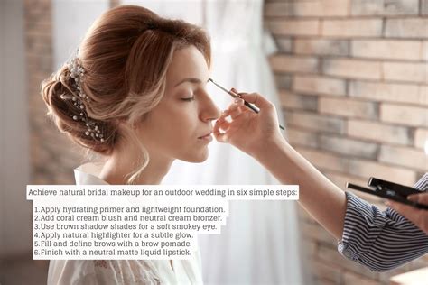 How to achieve radiant, long-lasting bridal makeup artistry for humid outdoor ceremonies?