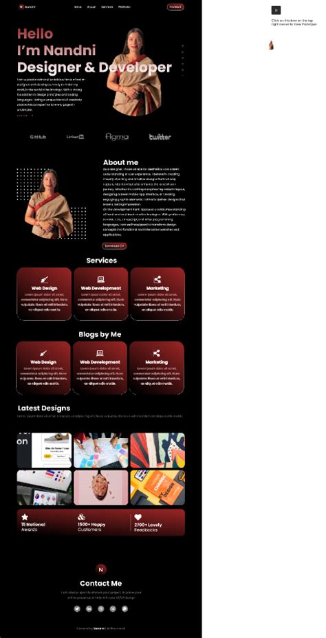 Responsive Portfolio - Design | Figma