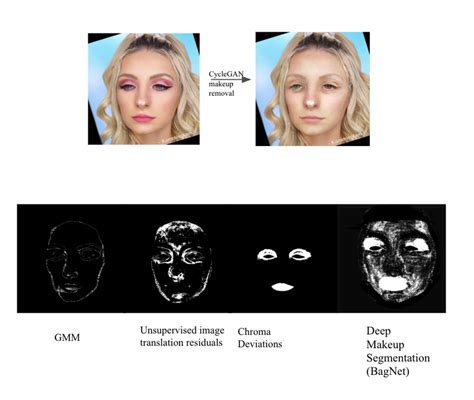Visual comparison of makeup extraction methods. | Download Scientific ...