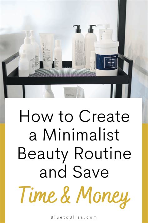 Minimalist Beauty Products You're Sure to Love | Blue to Bliss