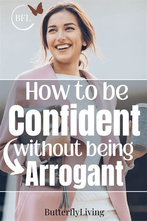 How to be Confident without being Arrogant and 5 Special Components for ...